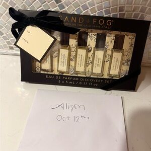 Sand + Fog Box Sets ( Price is per box set)